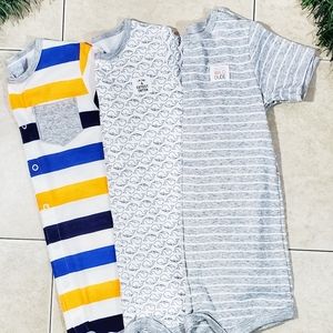 3pc Simple Joy Romper Set (sz2)